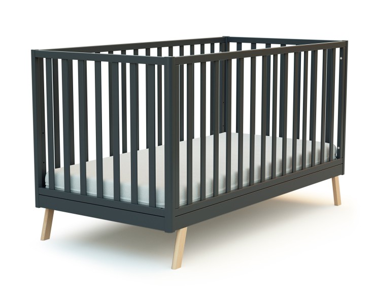 Lit bébé évolutif en bois KASA 70 x 140 cm
