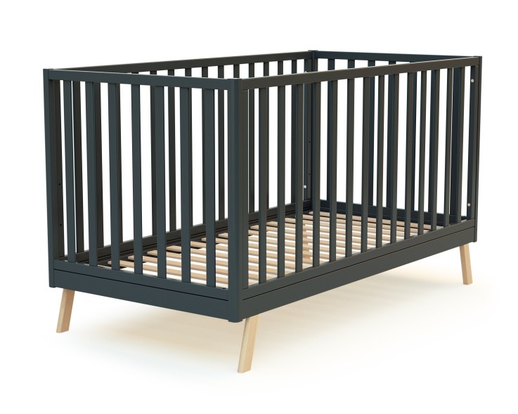 Lit bébé évolutif en bois KASA 70 x 140 cm