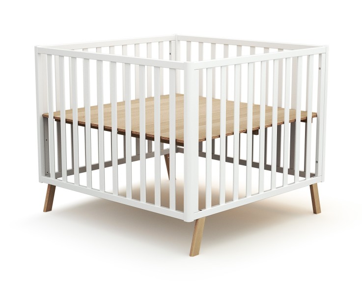 Parc bébé évolutif en bois CONFORT
