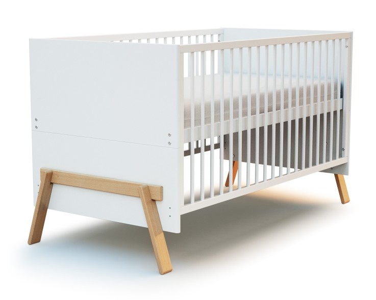 Lit bébé évolutif en bois CANAILLE 70 x 140 cm