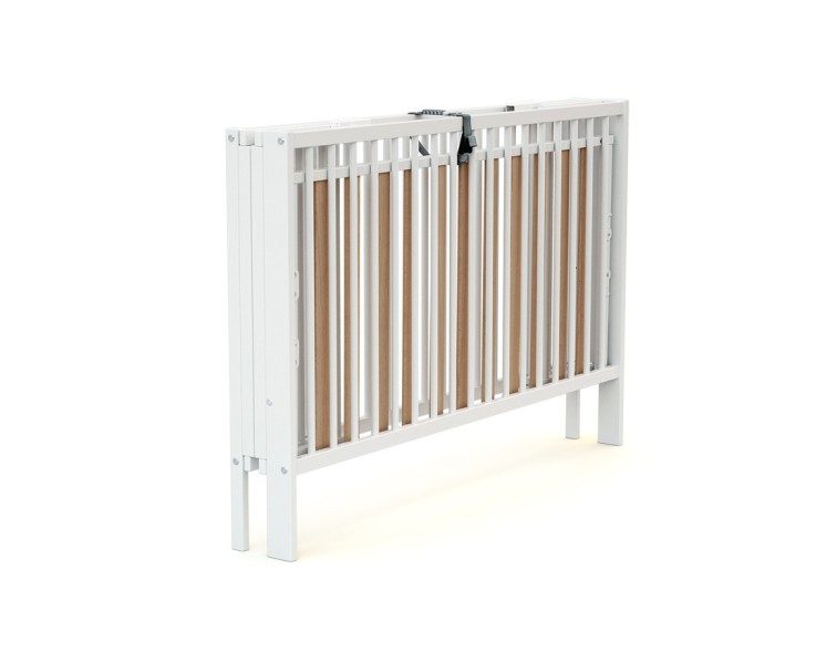 Lit bébé pliant en bois ESSENTIEL