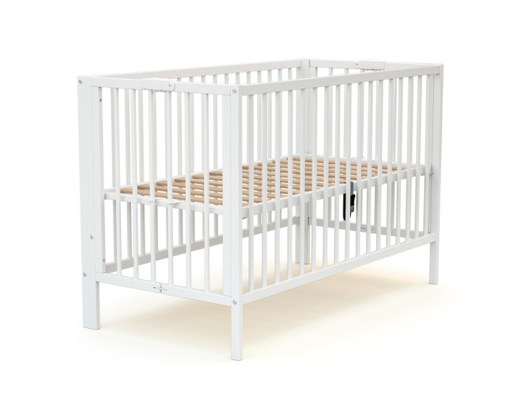 Lit bébé pliant en bois ESSENTIEL