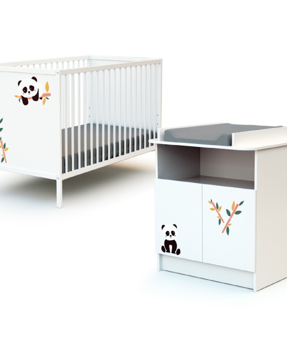 Chambre bébé lit et commode...