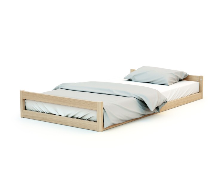 Lit bébé évolutif en bois KASA 70 x 140 cm