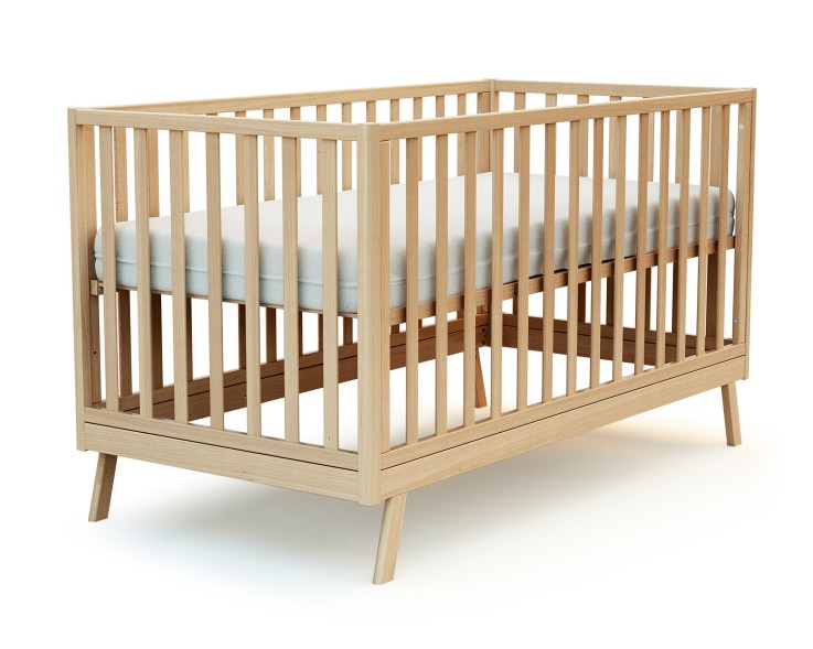 Lit bébé évolutif en bois KASA 70 x 140 cm