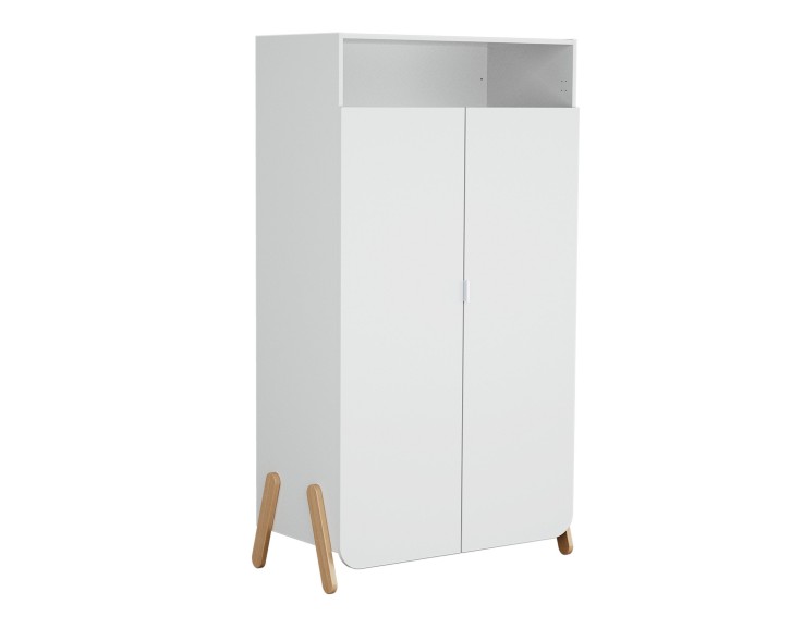 Chambre bébé lit, meuble à langer et armoire en bois PIRATE