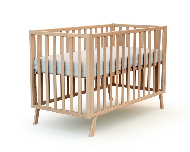 Lit cabane bébé évolutif en bois CONFORT