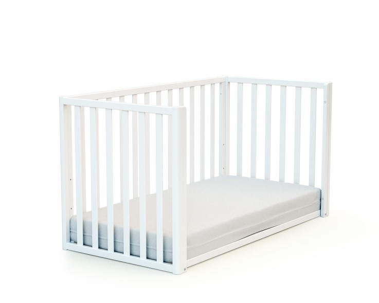 Lit bébé évolutif en bois CONFORT 60 x 120 cm