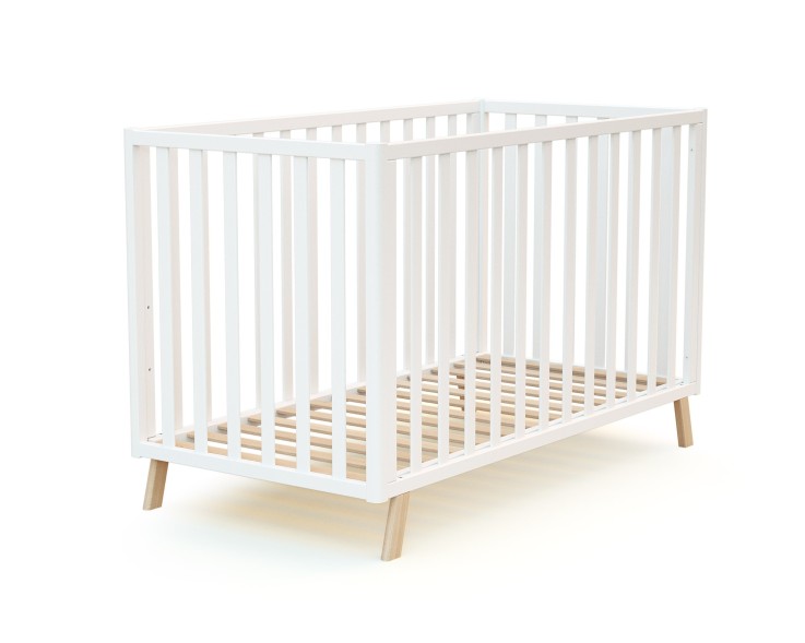 Lit bébé évolutif en bois CONFORT 60 x 120 cm