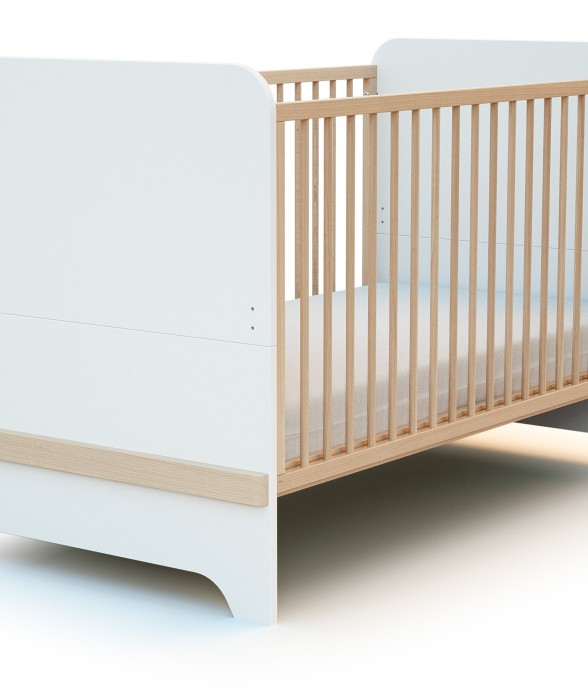 Lit bébé évolutif en bois...