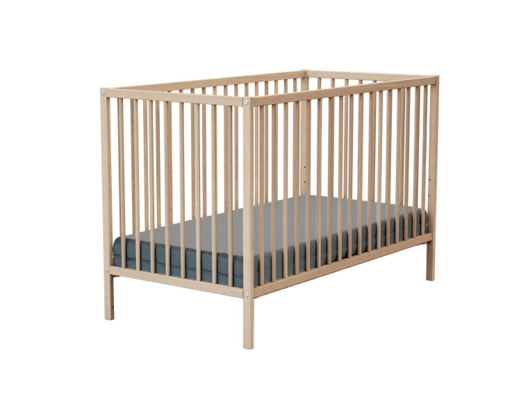 Lit bébé en bois ONE 60 x 120 cm