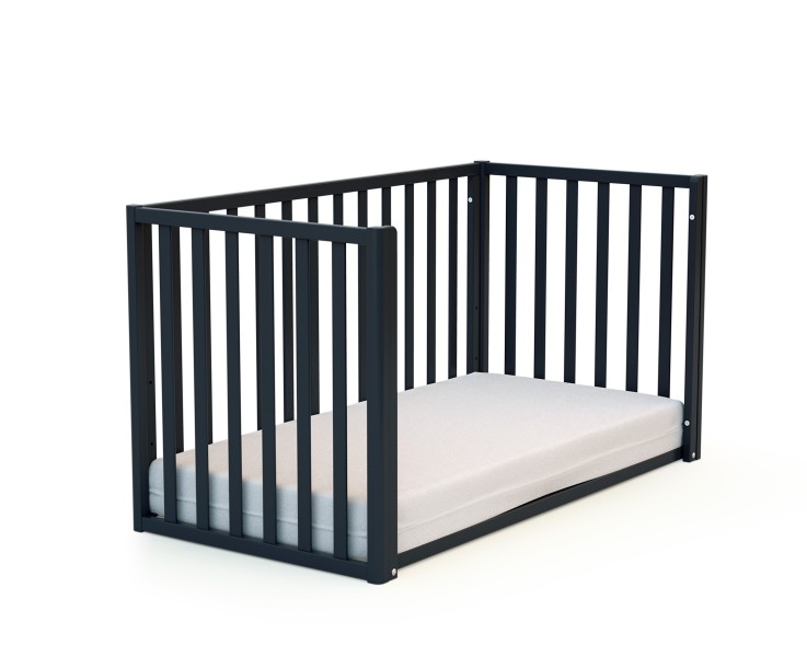 Lit bébé évolutif en bois CONFORT 60 x 120 cm