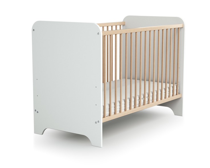 Chambre bébé lit, commode à langer et armoire en bois CARROUSEL