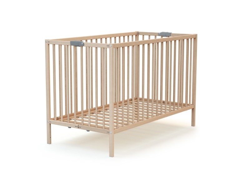 Lit bébé pliant en bois FLEX 60 x 120 cm