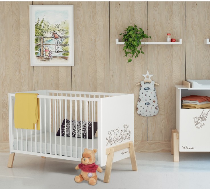 Lit bébé en bois CANAILLE Winnie