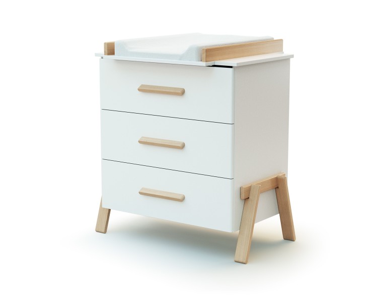 Grand Duo 3 tiroirs en bois CANAILLE