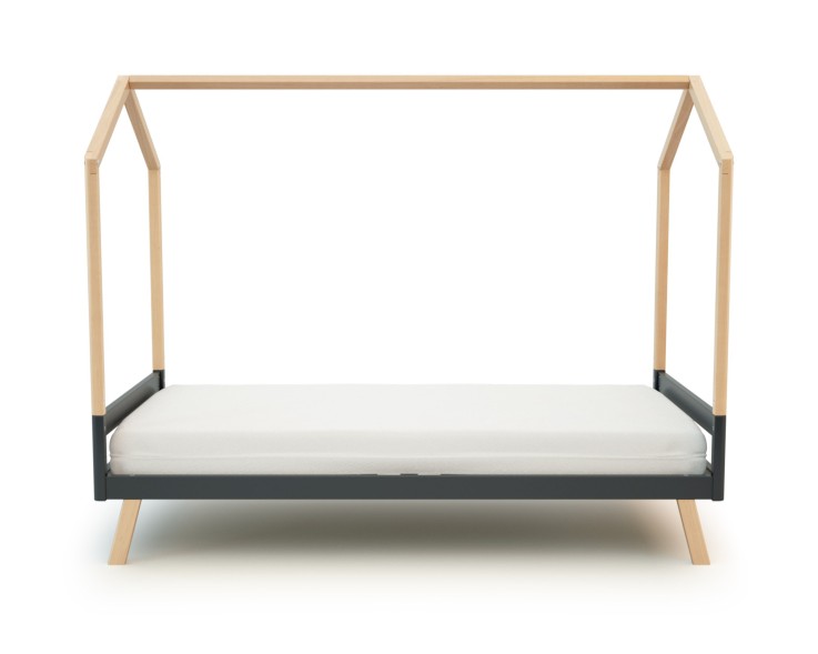 Lit cabane bébé évolutif en bois CONFORT