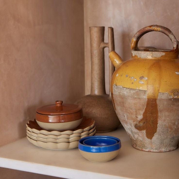 Cocotte Couverte Marrakesh en grès