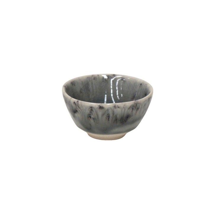 Bol à Fruits En Grès Design Citrouille - Diamètre 12 Cm, Collection Arpeggio, Intérieur Brillant Extérieur Mat - 6