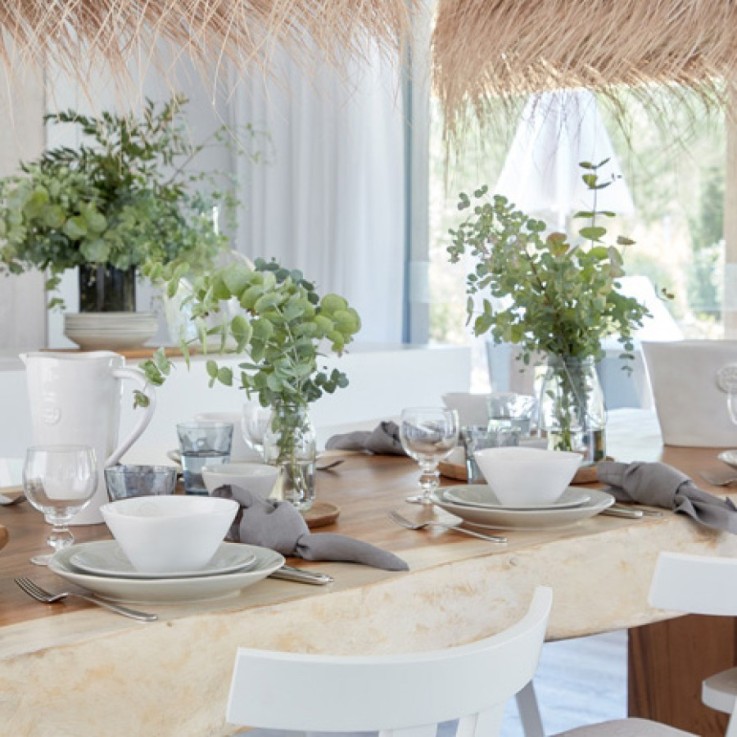 Set Table 30 Pièces avec Tasse Nova en grès
