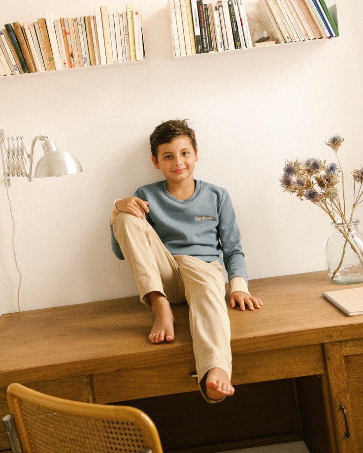 Sweat Enfant Bonheur Coton Bio