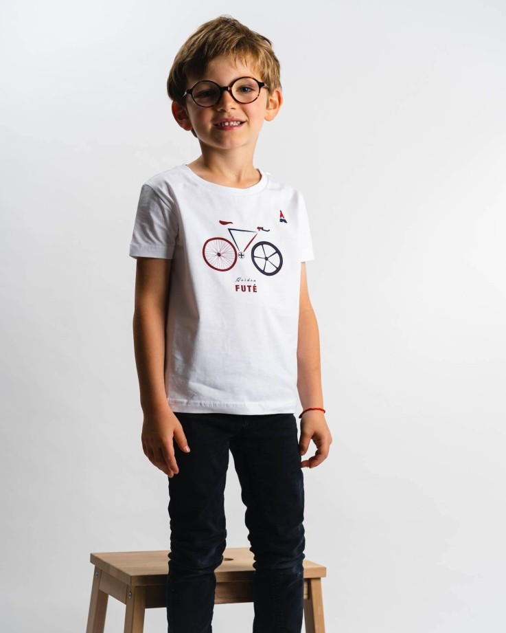 Tee-Shirt Enfant Guidon Futé Coton Bio