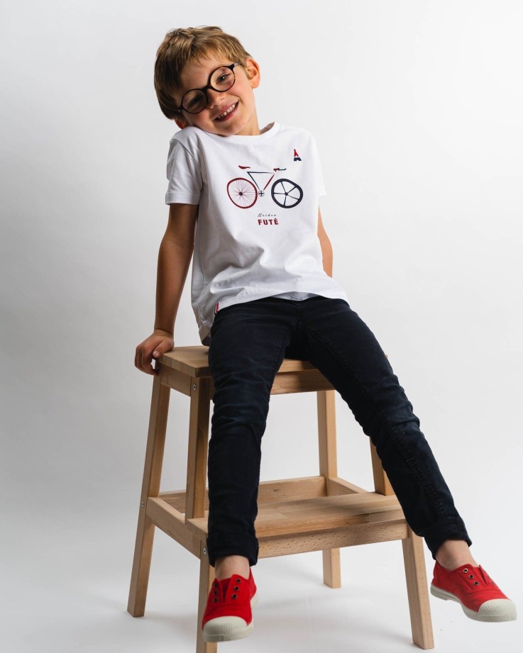 Tee-Shirt Enfant Guidon Futé Coton Bio
