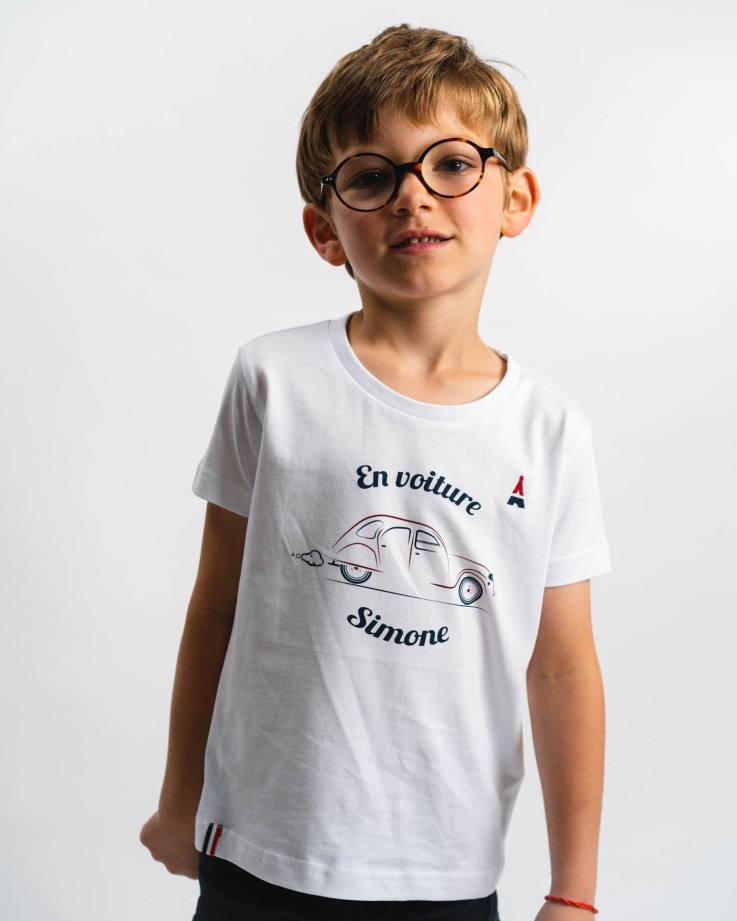 Tee-Shirt Enfant En Voiture Simone Coton Bio