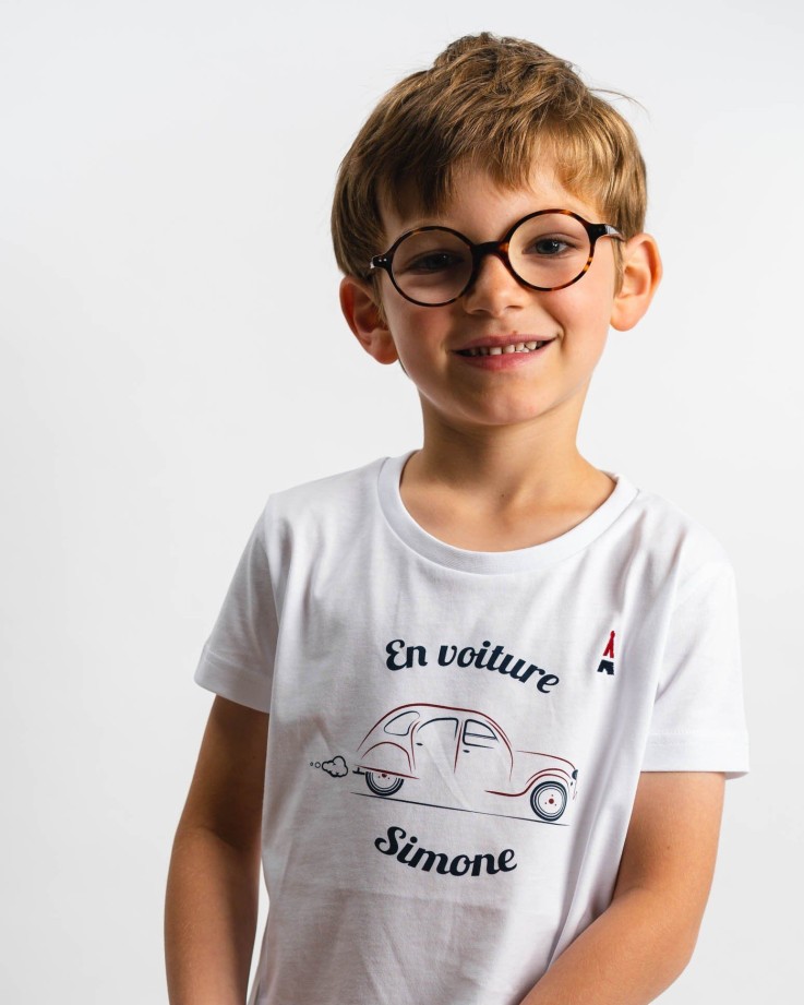 Tee-Shirt Enfant En Voiture Simone Coton Bio
