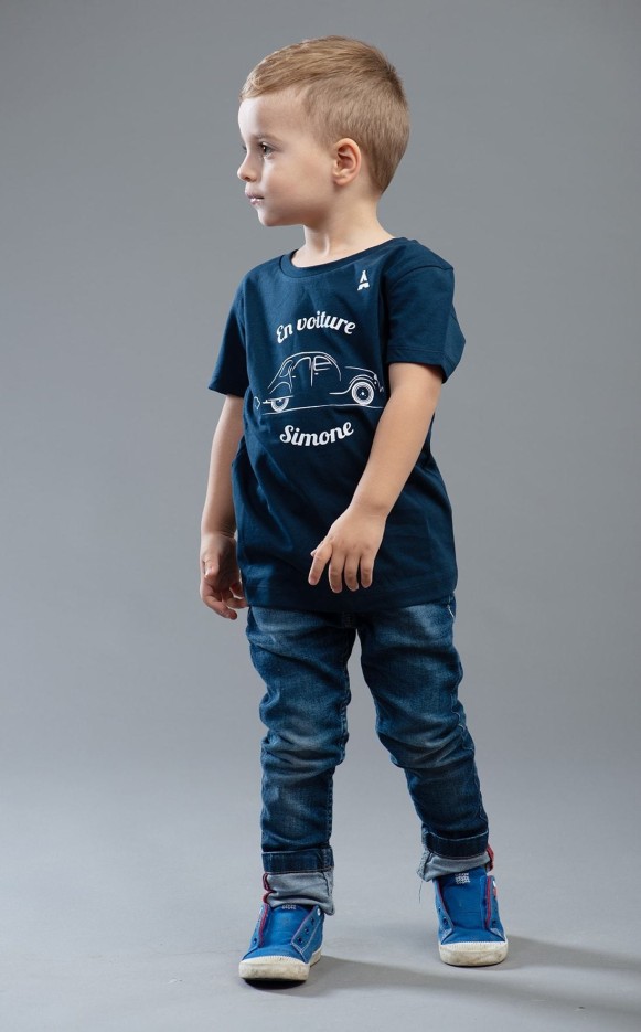 Tee-Shirt Enfant En Voiture Simone Coton Bio