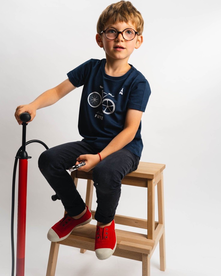 Tee-Shirt Enfant Guidon Futé Coton Bio