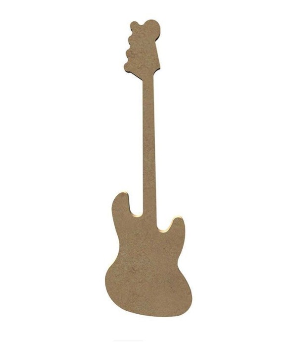 Guitare en bois MDF à...