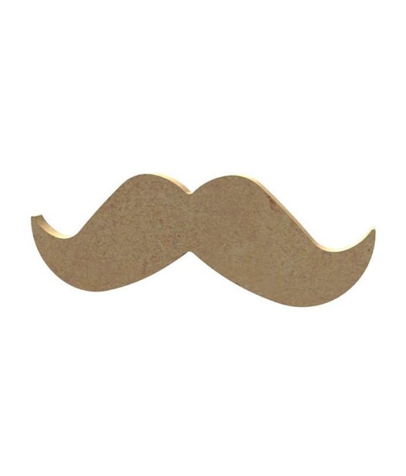Moustache en bois MDF à...