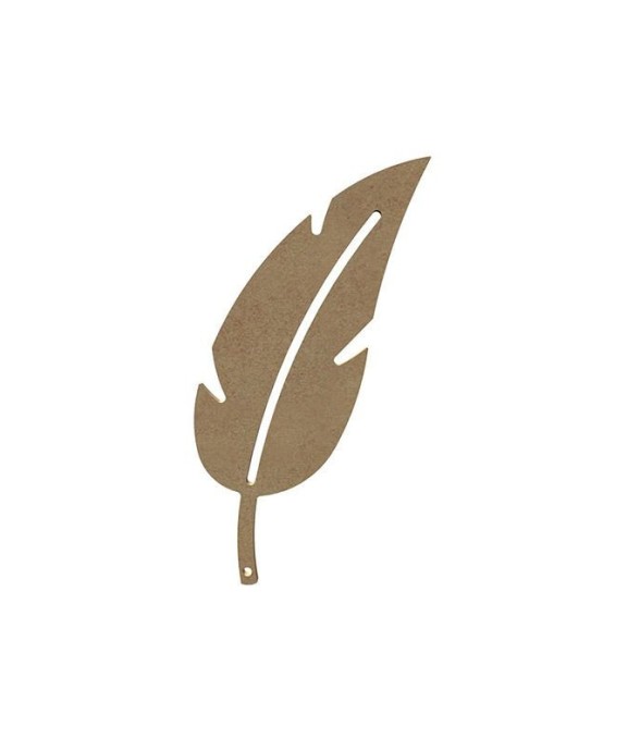 Plume en bois MDF à décorer...