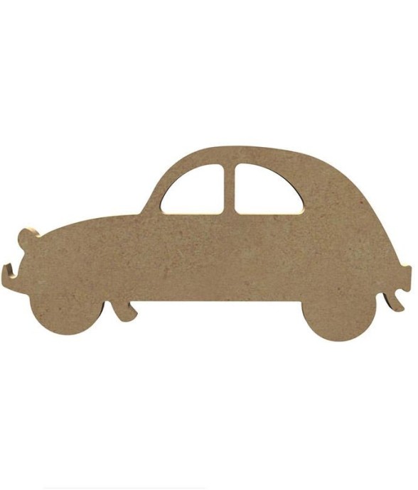 Voiture vintage en bois MDF...