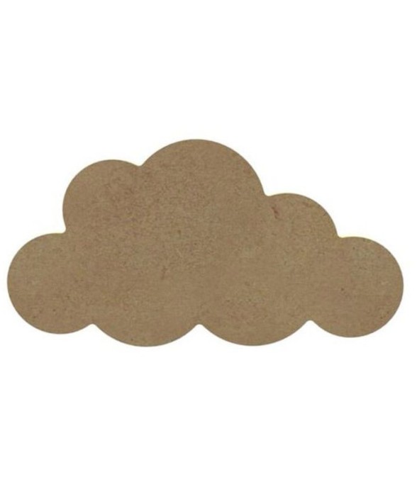 Nuage en bois MDF à décorer...