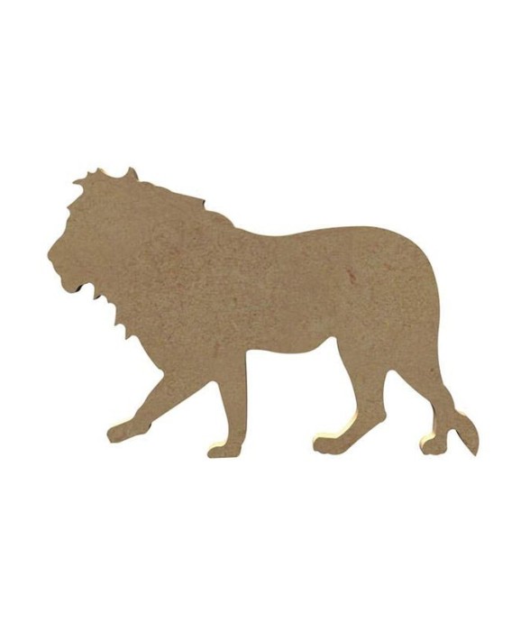 Lion en bois MDF à décorer...