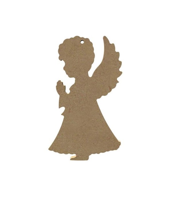 Ange prieur en bois MDF à...