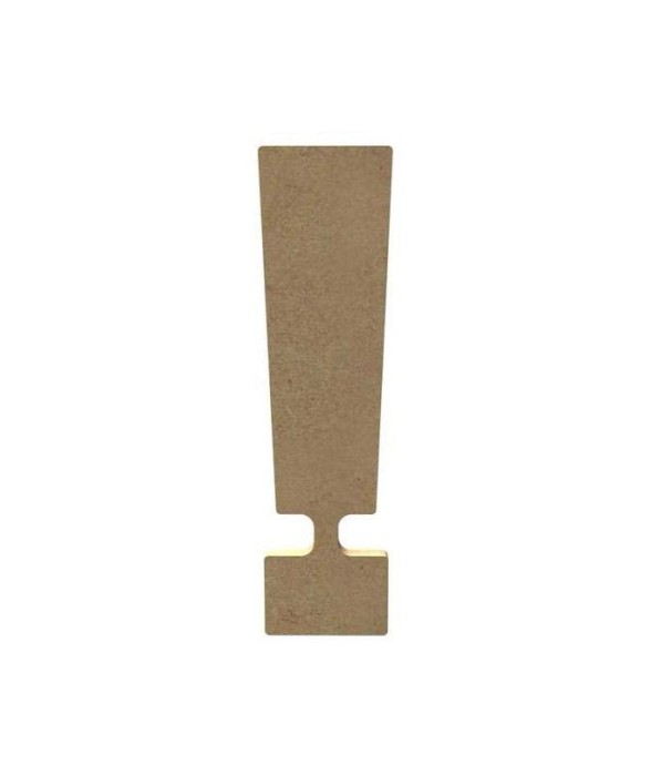 Point d'exclamation en bois...
