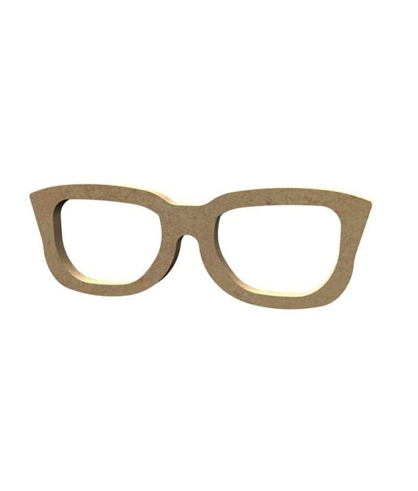 Lunettes en bois MDF à...