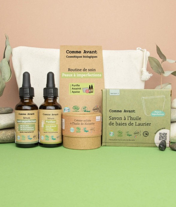 Coffret Routine soin peaux...