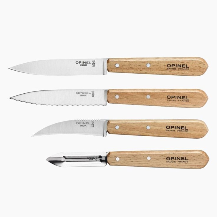 Coffret 4 couteaux essentiels Opinel