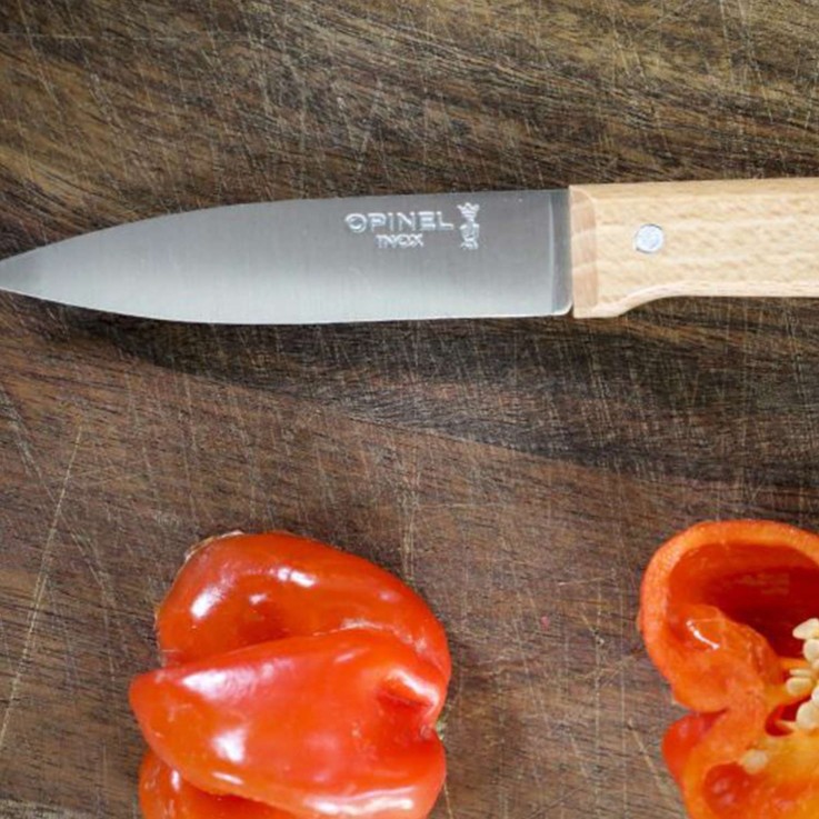 2 couteaux d'office Opinel n°112 lame 9,5 cm