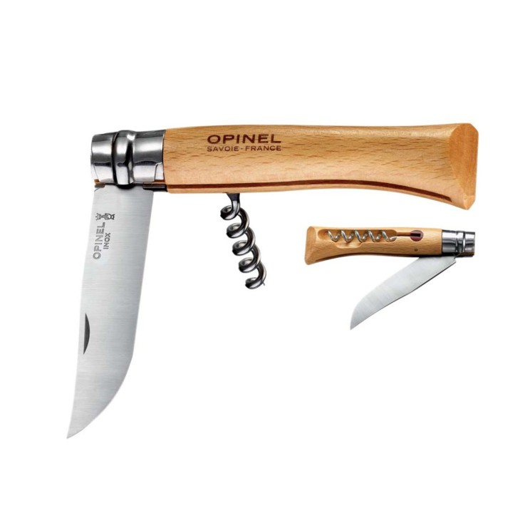 Couteau tire-bouchon Opinel n°10 lame 10 cm