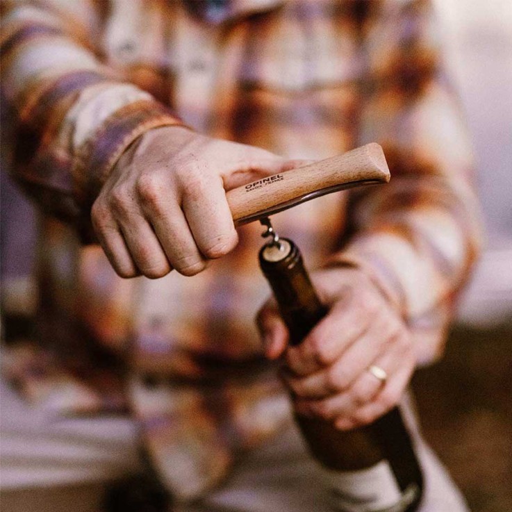 Couteau tire-bouchon Opinel n°10 lame 10 cm