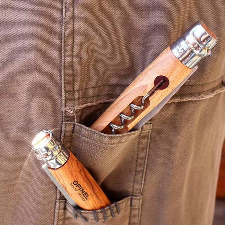 Couteau tire-bouchon Opinel n°10 lame 10 cm