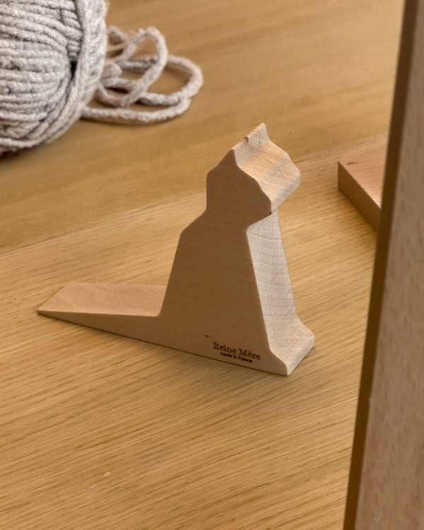 Cale porte Sachat en bois