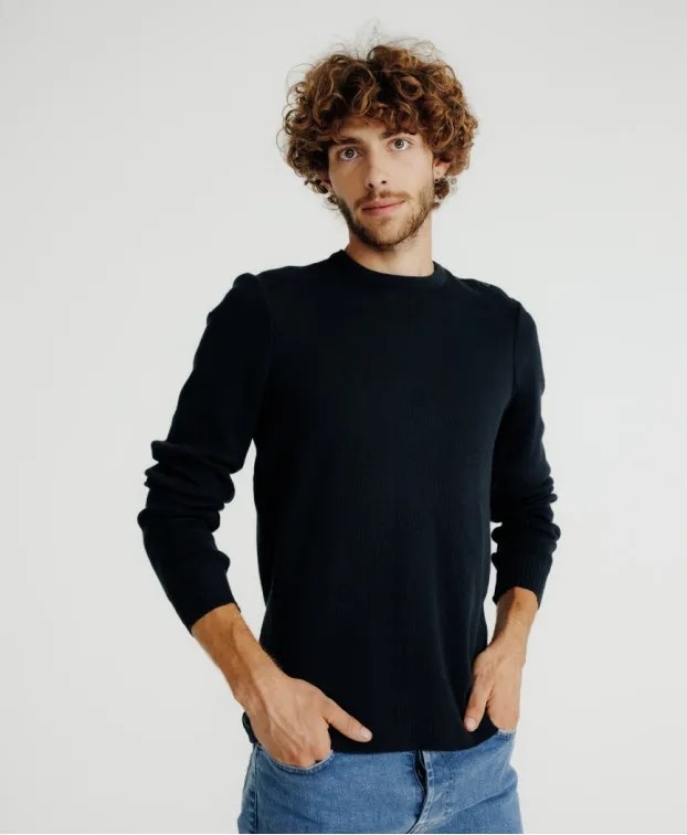 Pull à boutons Matthias