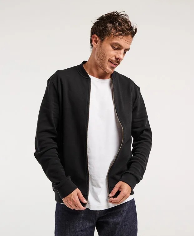 Sweat Pedro zip pique coton bio