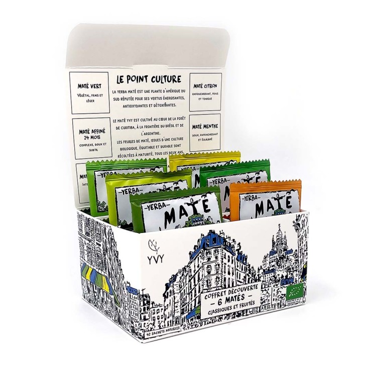 Coffret Découverte 6 Matés Bio